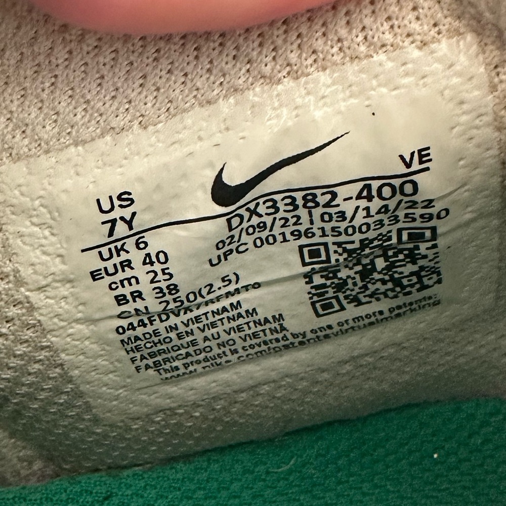 Youth Size‎ 7 Nike Dunk Low Next Nature GS “Homer” Shoes - Picture 6 of 8